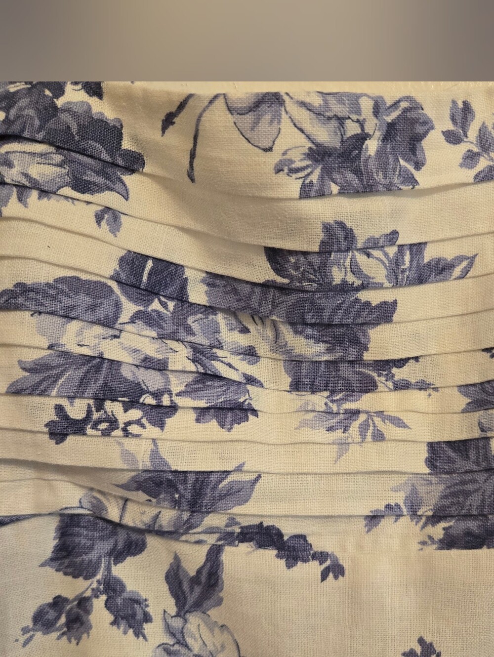 Abercrombie & Fitch Mini Dress Skorts Lining Linen Cotton Floral Medium Petite - Picture 4 of 14